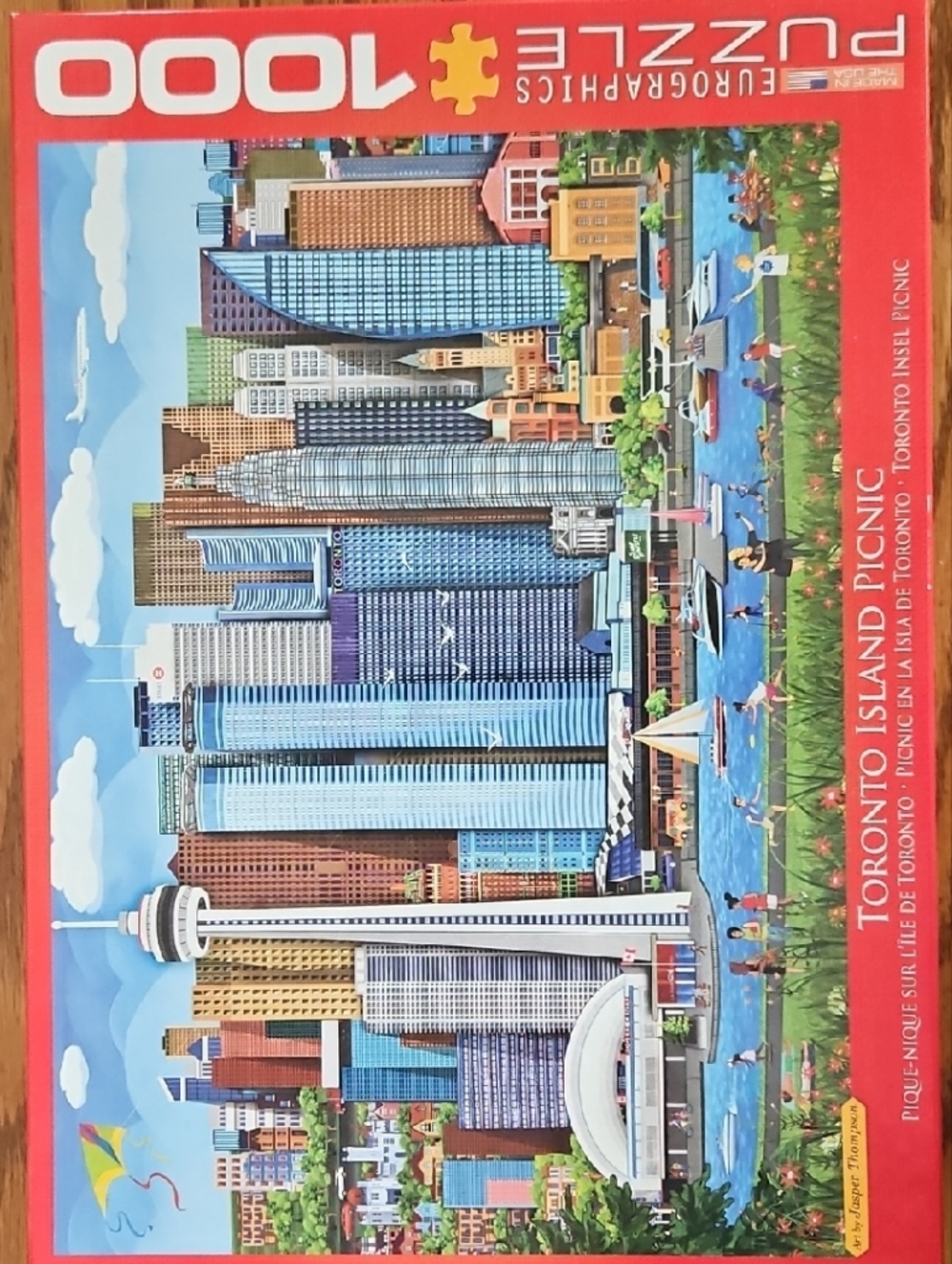 Toronto Island Picnic 1000-Piece Jigsaw Puzzle